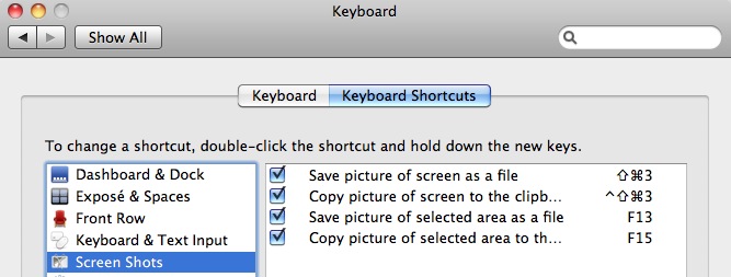 what is shortcut for screenshot on mac